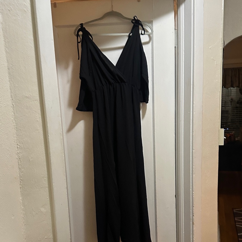 Search for Sanity Black Maxi Dress